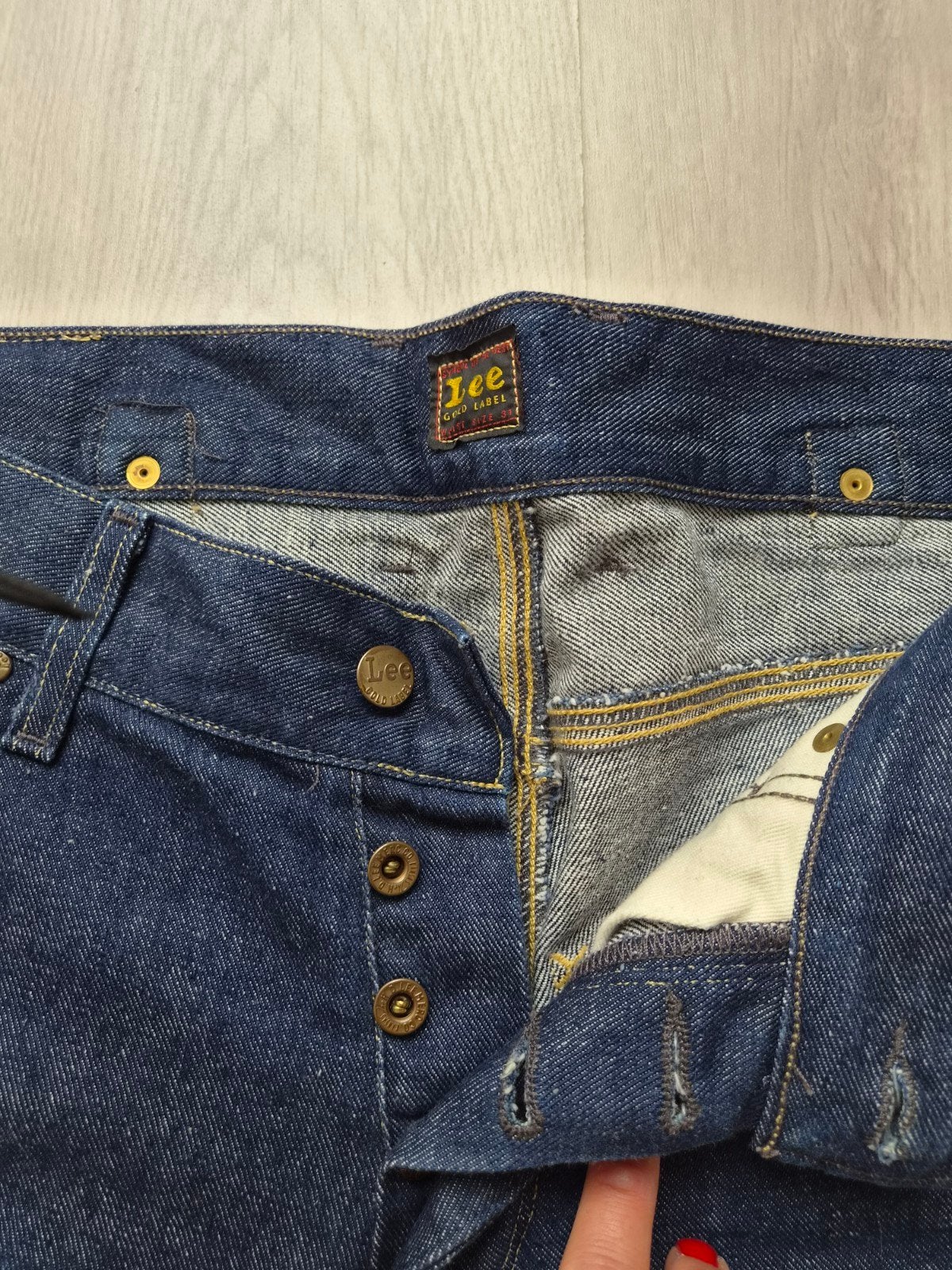 Lee Jeans  selfedge W31 L34 - Nieuwstaat, Blauw, Overige jeansmaten, Ophalen of Verzenden, Zo goed als nieuw