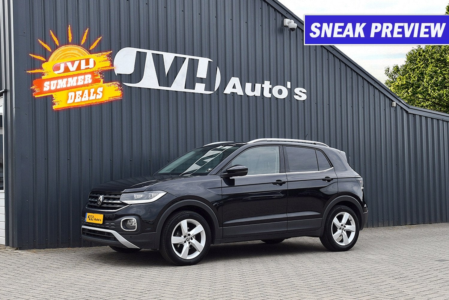 Volkswagen T-Cross 1.0 TSi AUT/DSG Sport Style 11-2022 | 1/2, Auto's, T-Cross, Gebruikt, Huisgarantie, Met garantie (alle)