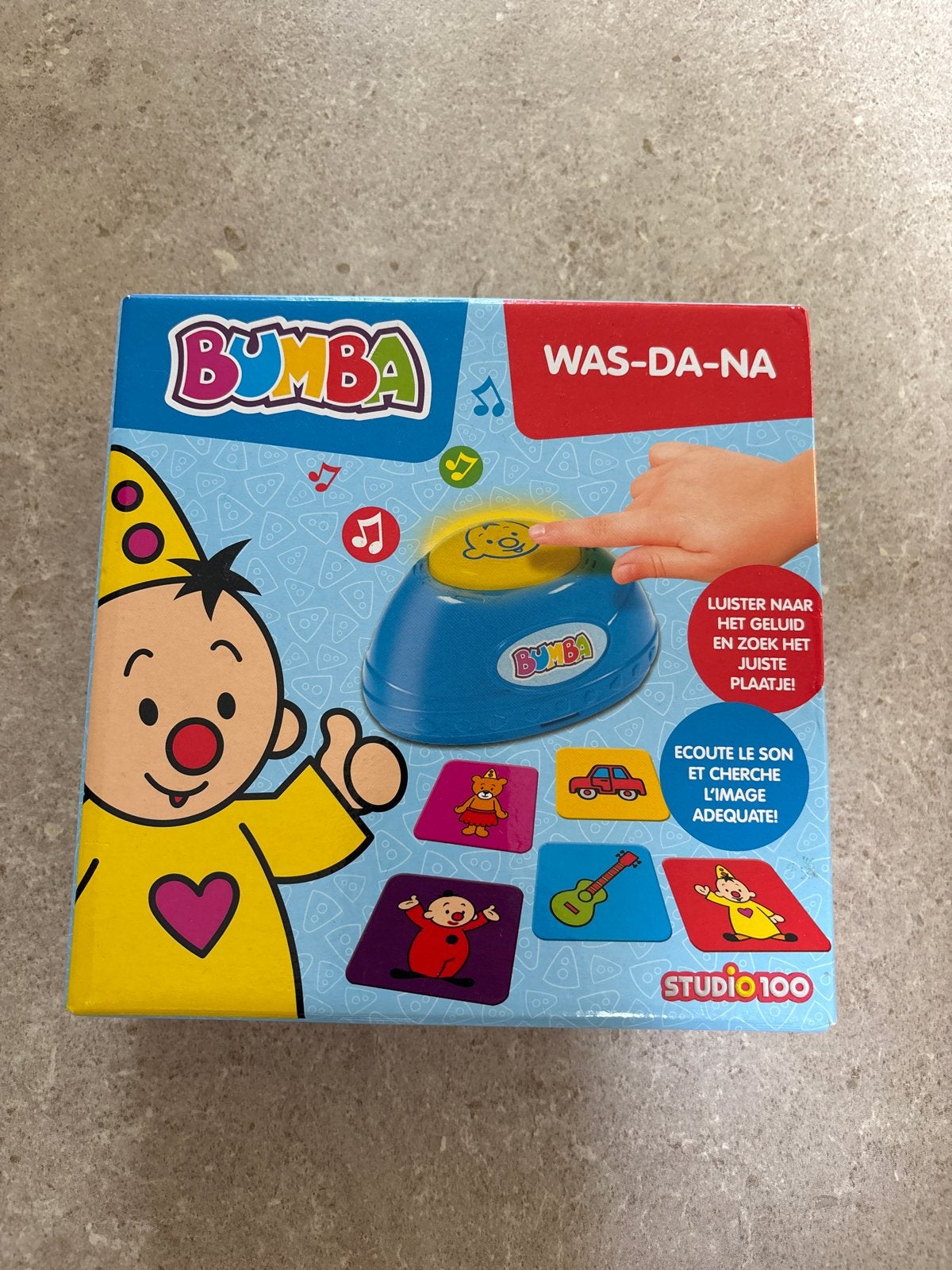 Bumba Was-Da-Na geluiden spel met 48 kaartjes, Kinderen en Baby's, Speelgoed | Educatief en Creatief, Ophalen, Zo goed als nieuw