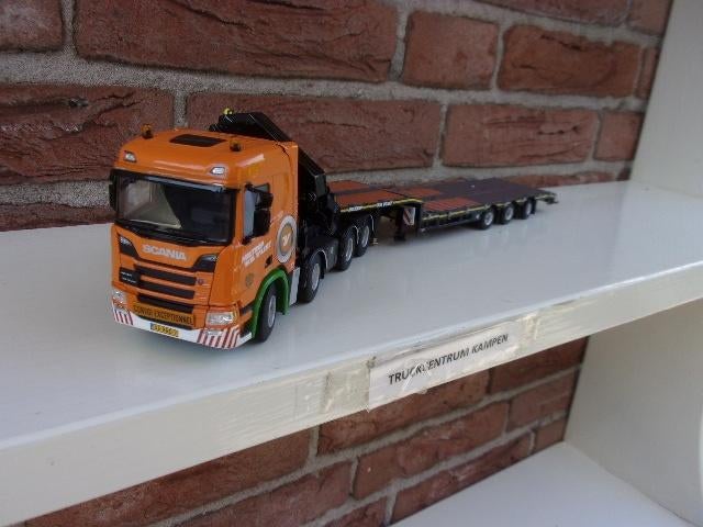WSI  Scania  R  Normal    van  Holtrop  van  der  Vlist., Hobby en Vrije tijd, Modelauto's | 1:50, Ophalen of Verzenden, Nieuw