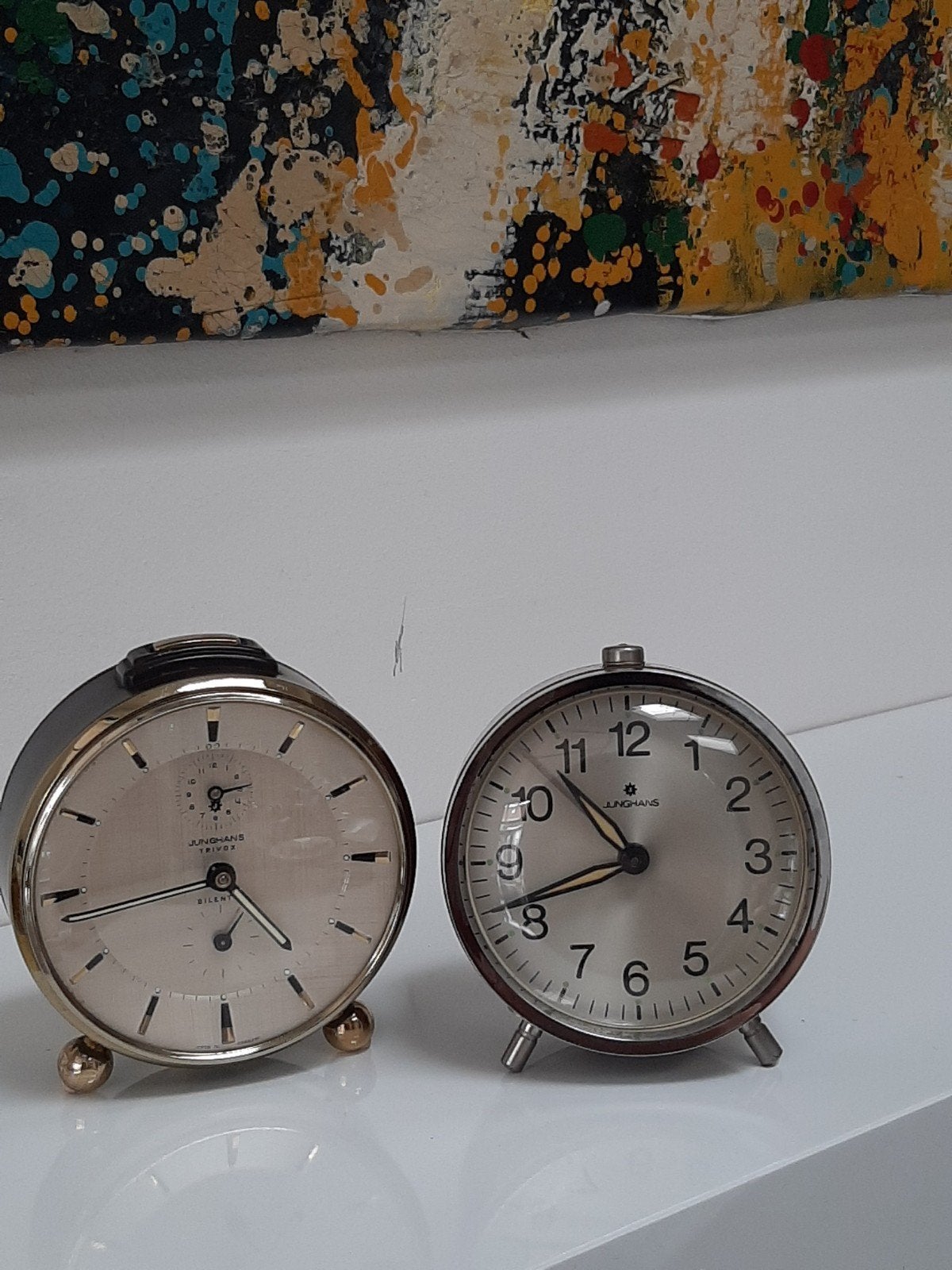 Junghans Wekkers (Trivox Silentic & Chroom)Volledig Werke, Ophalen of Verzenden
