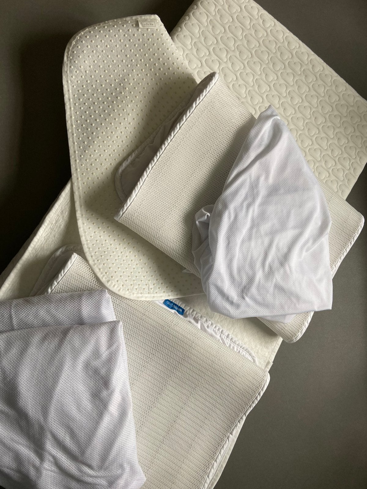 Aerosleep complete serie matras en beddengoed, Kinderen en Baby's, Ophalen, Jongetje of Meisje, Wit, Overige typen