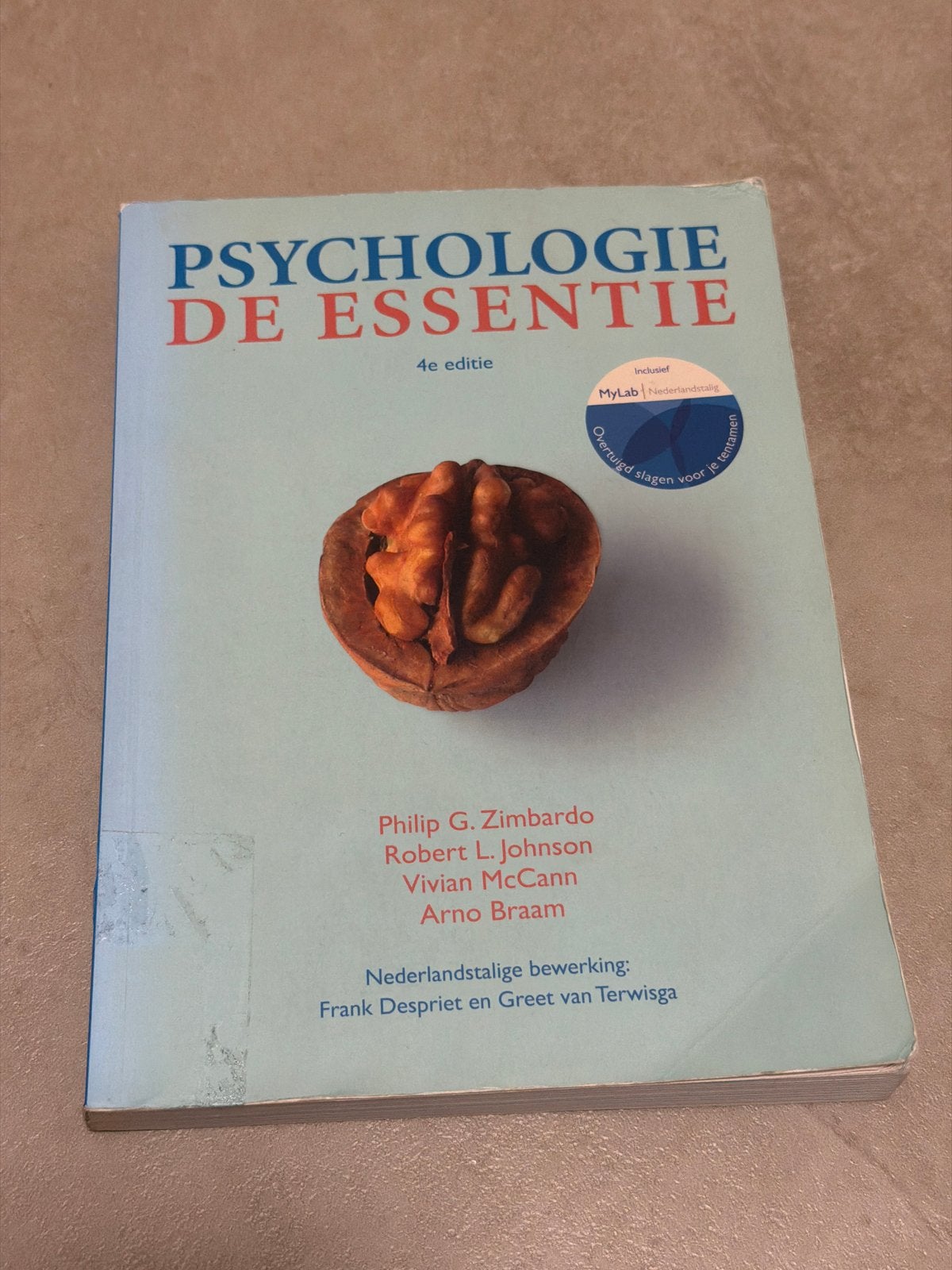 Psychologie de Essentie - 4e vierde editie Zimbardo, Ophalen of Verzenden, Zo goed als nieuw, Overige onderwerpen