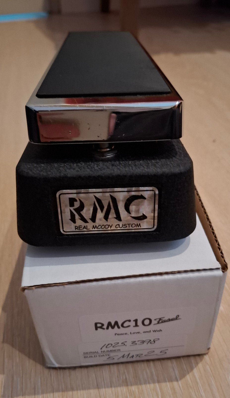 Real McCoy RMC10 wah, Ophalen of Verzenden, Zo goed als nieuw