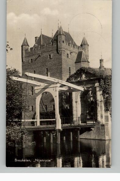 Breukelen Nijenrode st 1959, Ophalen of Verzenden, 1940 tot 1960, Gelopen, Utrecht
