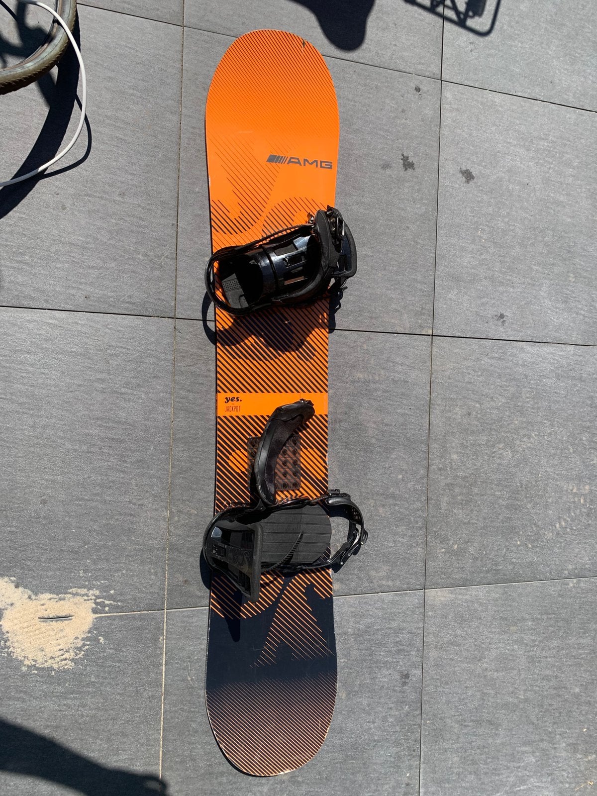 Yes Jackpot 156 snowboard met Burton bindingen, Ophalen, Gebruikt, Board