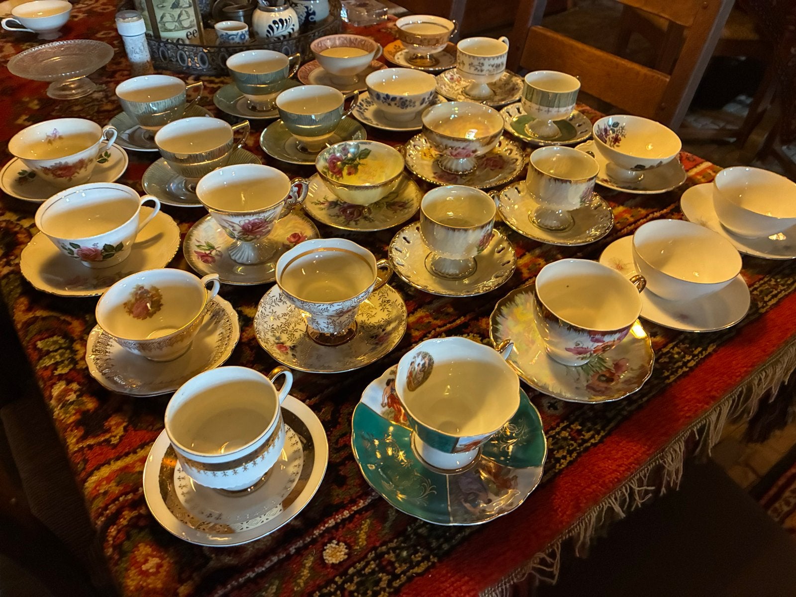 Vintage Thee- en Koffiekopjes Collectie, Ophalen