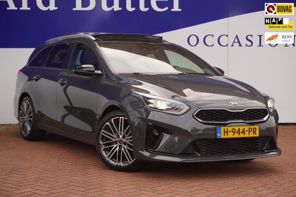 Kia Ceed Sportwagon 1.4 T-GDI 140 PK GT-PlusLine+Pano-dak+le, Auto's, Kia, Bedrijf, Te koop, (Pro) Cee d, ABS, Achteruitrijcamera