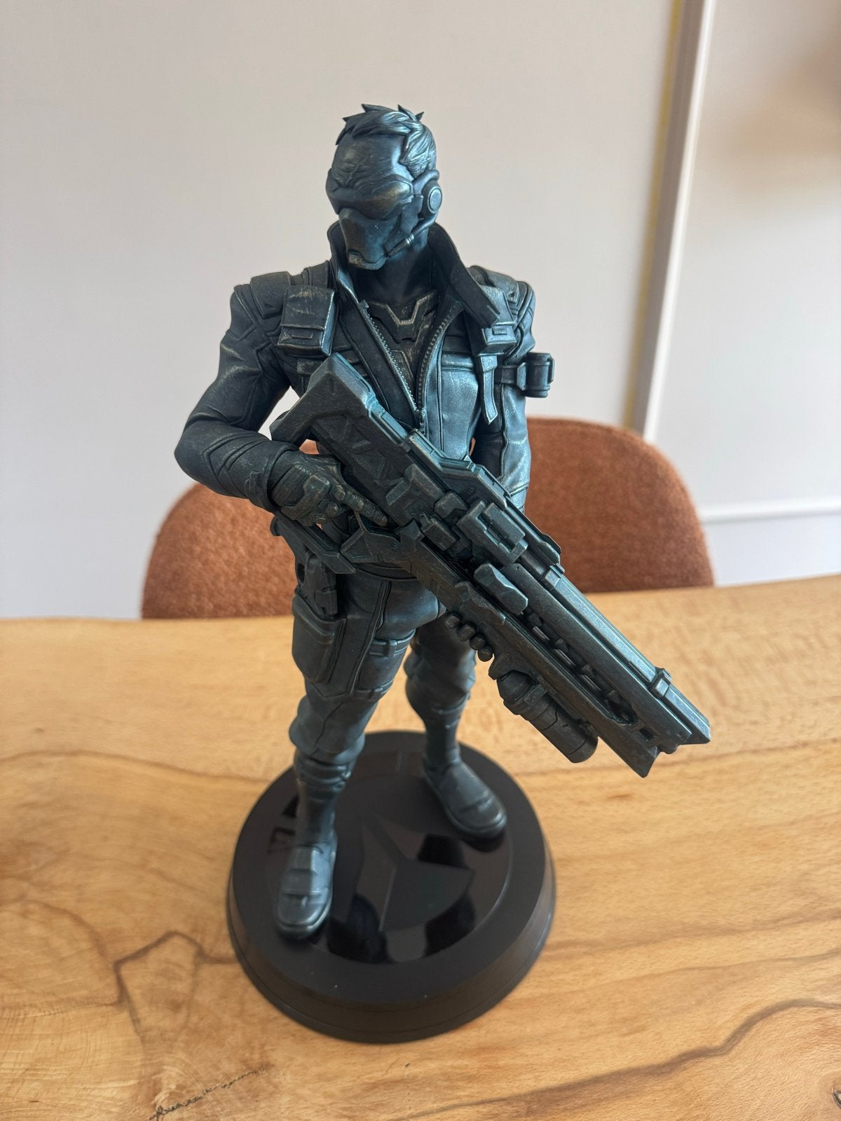 Overwatch Soldier: 76 Collector's Statue - Geen doos, Ophalen, Zo goed als nieuw