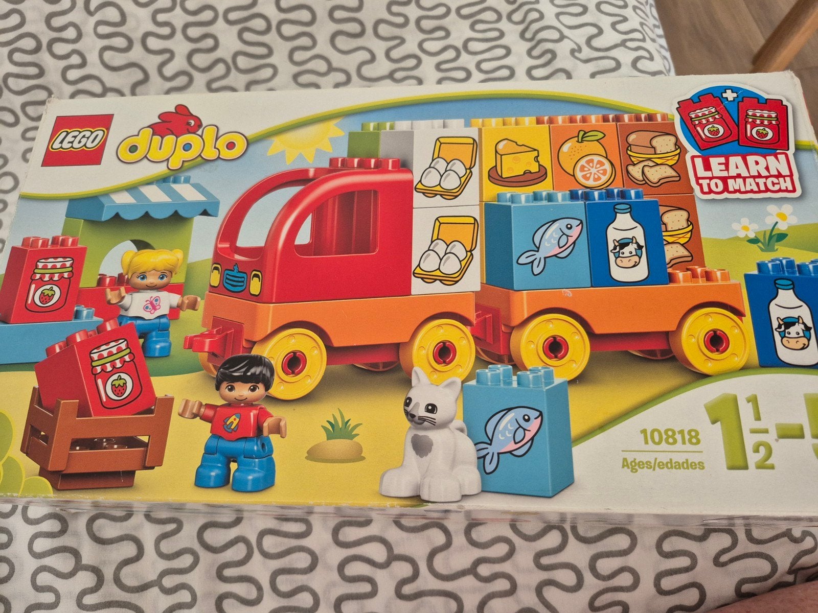 te koop duplo legoset 10818, Ophalen, 10 tot 50 stukjes, Zo goed als nieuw, 2 tot 4 jaar