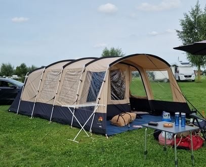 Safarica Pacific Reef 360 TC tunneltent, Ophalen, Zo goed als nieuw, Tot en met 5