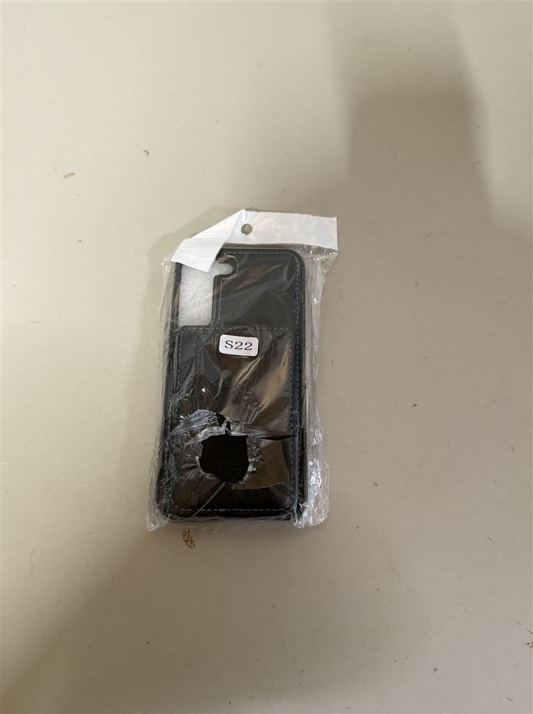 Magnetische PU-leren kaarthouderhoes voor Samsung Galaxy S21, Ophalen of Verzenden, Nieuw