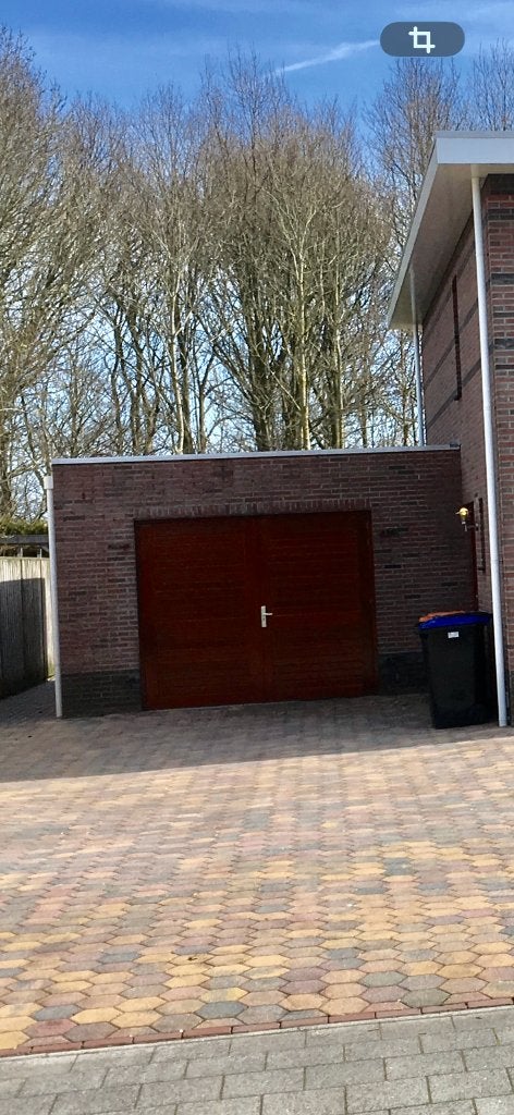 Robuuste hardhouten garagedeuren, Ophalen, Gebruikt, Garagedeur, Hout