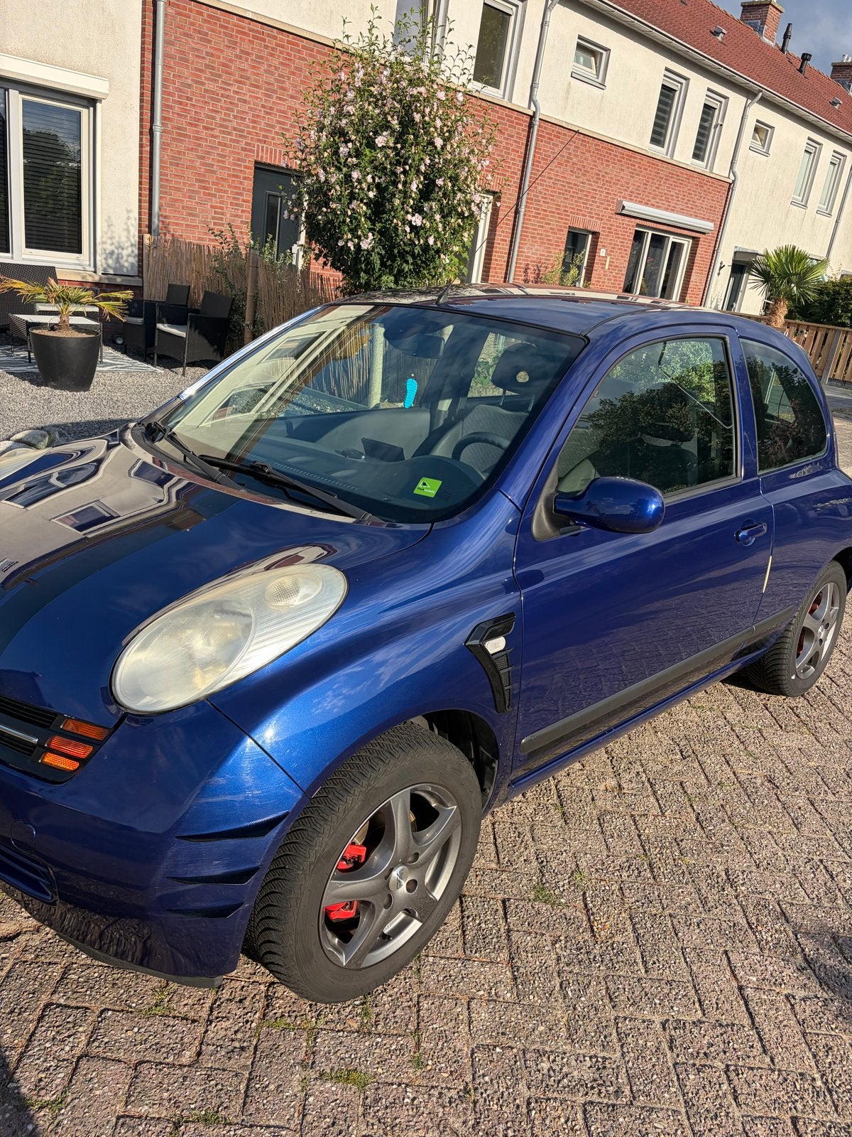 Nissan Micra 1.2 59KW 3DR 2003 Blauw, Ophalen, Nieuw, Nissan