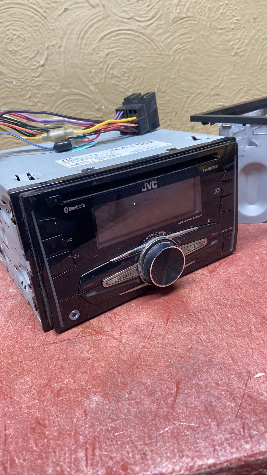 Jvc dubbel Din autoradio KW-R920BT, Ophalen, Zo goed als nieuw