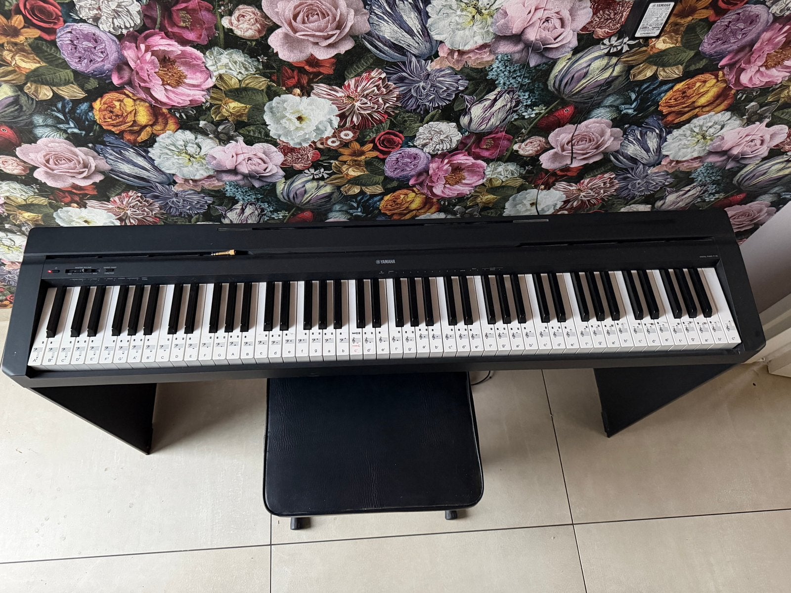 Piano Yamaha P-45, Ophalen, Zo goed als nieuw, Zwart