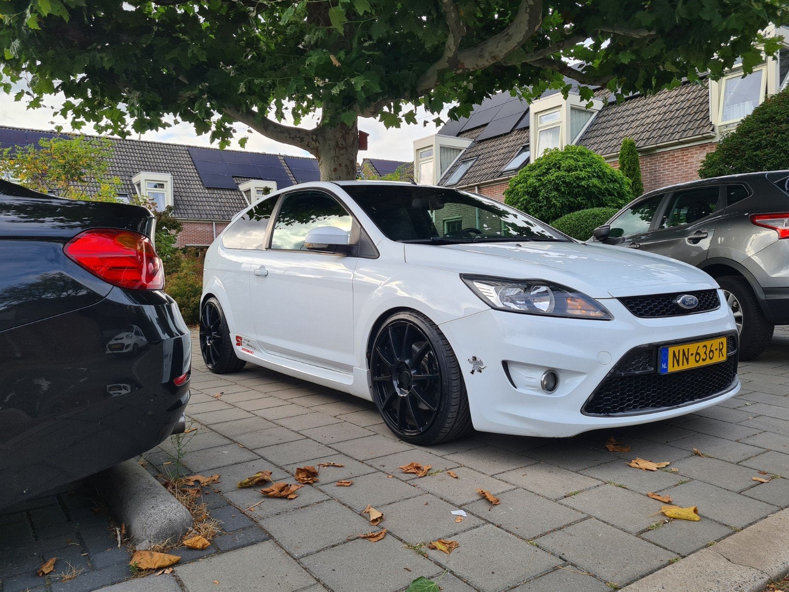 Ford Focus 2.5 20V Turbo 166KW 3D 2008 Wit, Auto's, 11 km/l, Handgeschakeld, Particulier, 1292 kg