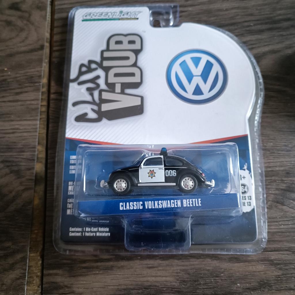 Greenlight Volkswagen beetle Veracruz mexico police, Ophalen of Verzenden, Nieuw, Auto