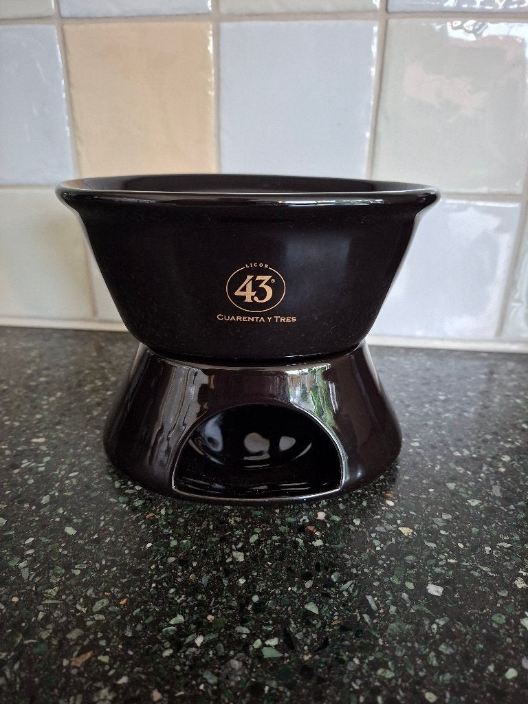 Licor 43 Cuarenta y Tres fondue set, Ophalen of Verzenden, Porselein, Overige stijlen, Overige typen