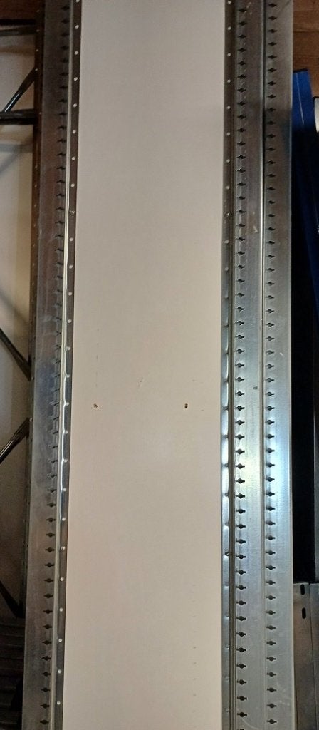 Nedcon legbordstelling 250 x 40 x 100 met Dichte staanders , Ophalen