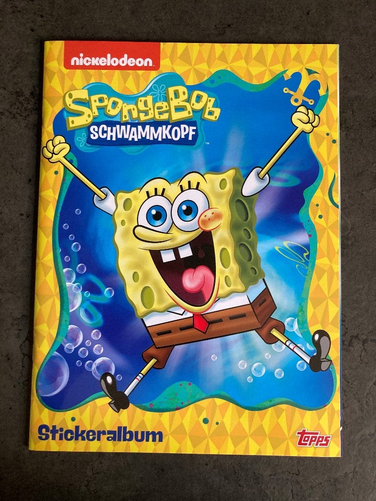 Topps - Spongebob Squarepants - stickers voor album, Verzamelen, Ophalen of Verzenden, Nieuw