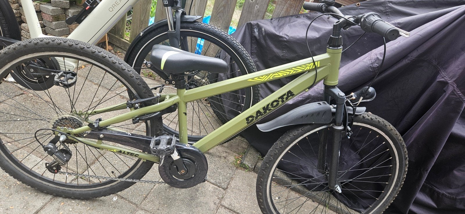 Altec Dakota jongensfiets 26 inch, Fietsen en Brommers, Fietsen | Heren | Herenfietsen, Gebruikt, Velgrem, Versnellingen, Minder dan 49 cm