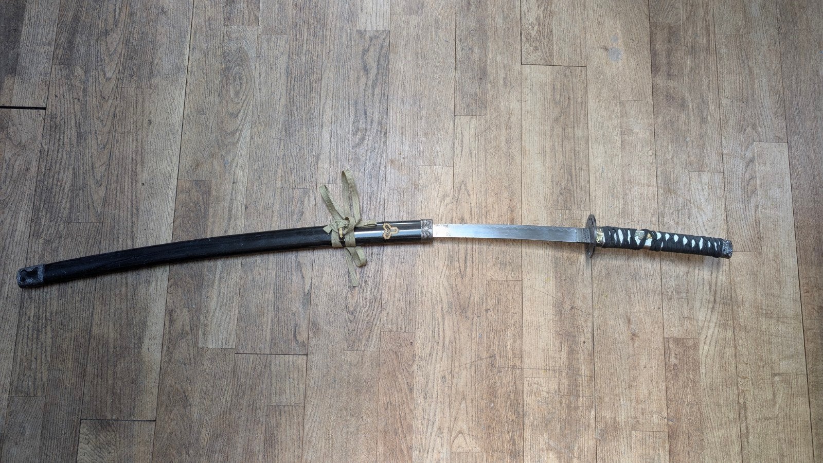 Replica Kill Bill samurai zwaard en standaard, Ophalen