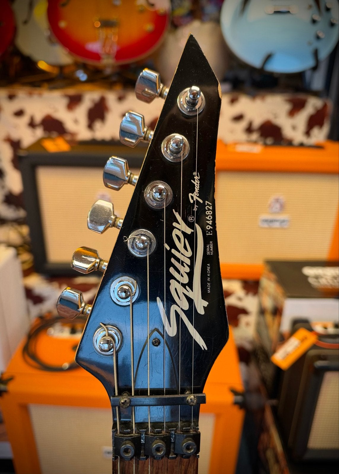 Squier by Fender Super strat elektrische gitaar, Muziek en Instrumenten, Ophalen of Verzenden, Gebruikt, Solid body, Fender