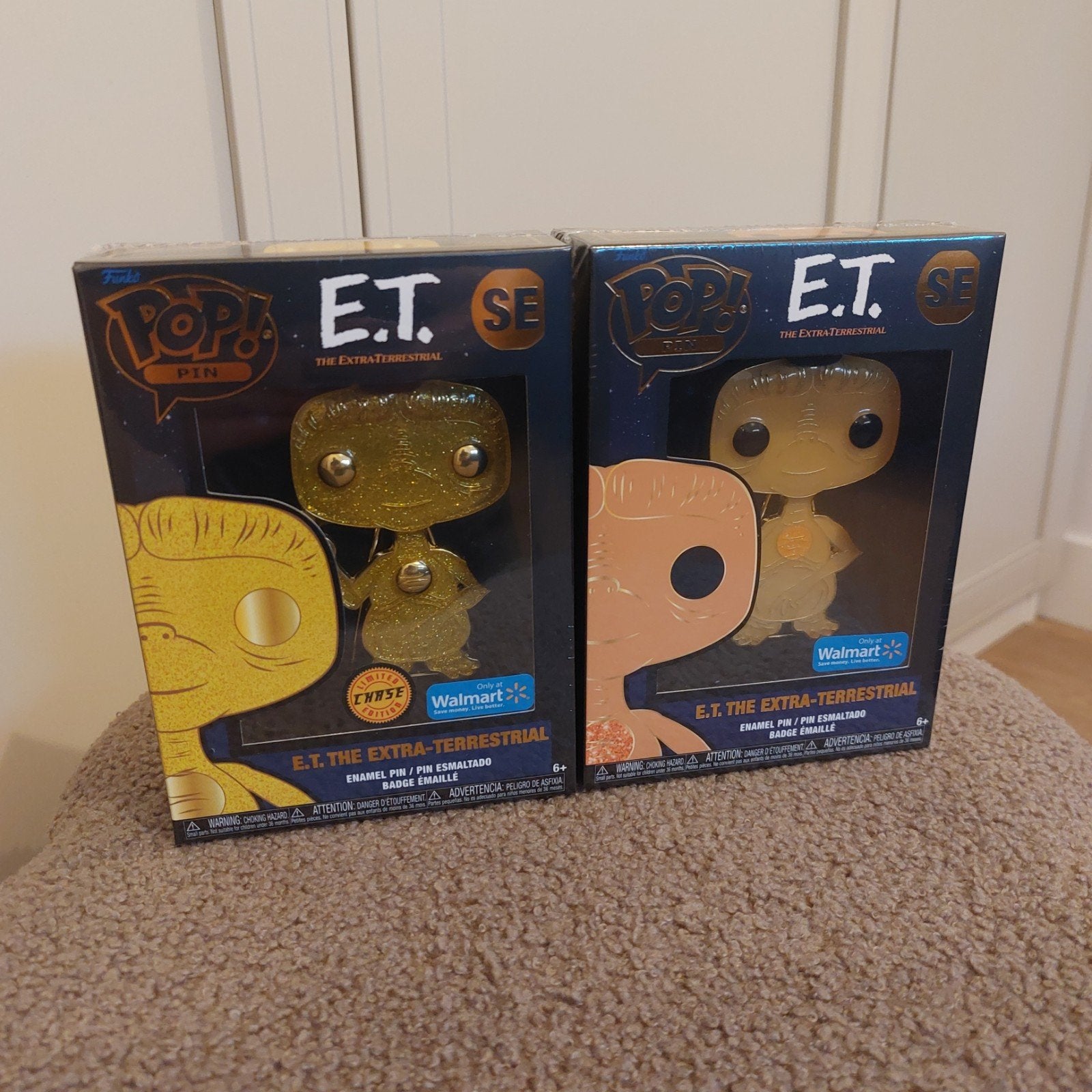 Funko pin E.T. chase & common versie, Ophalen of Verzenden, Nieuw