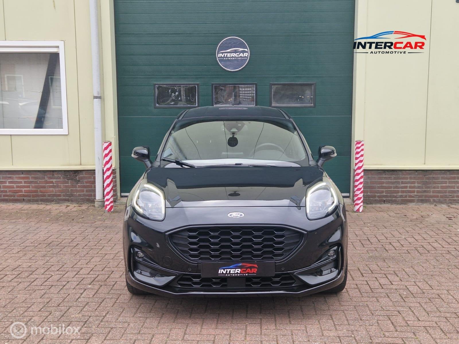 Ford Puma 1.0 EcoBoost Hybrid, Auto's, Voorwielaandrijving, Stof, Zwart, Automatische klimaatregeling