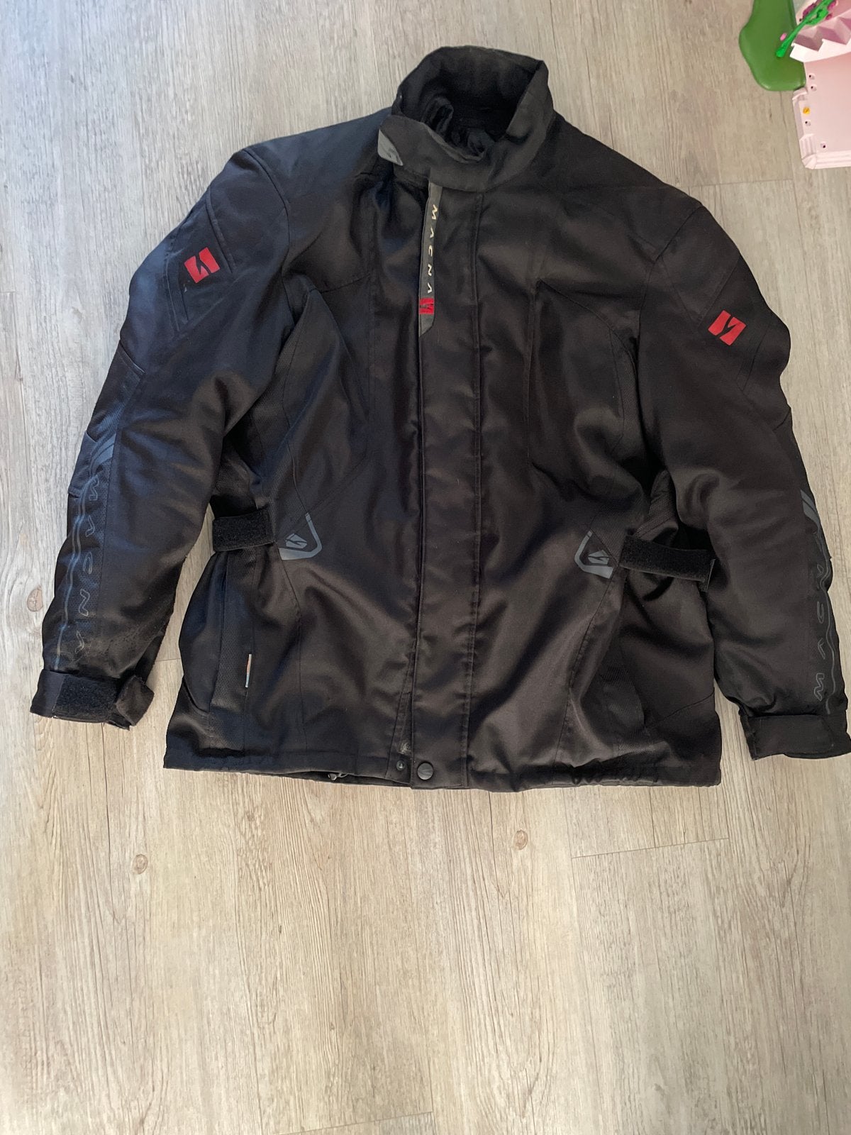 Macna motorjas textiel XXXL, Motoren, Kleding | Motorkleding, Ophalen, Tweedehands, Heren, Jas | textiel