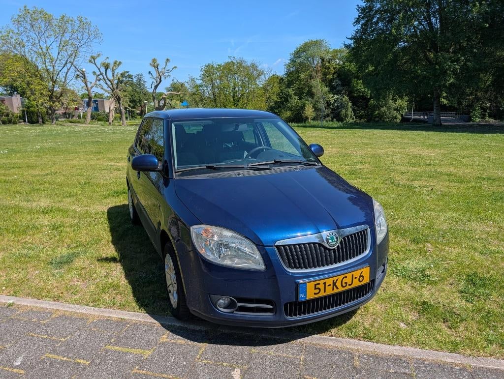 Skoda Fabia 1.2 51KW 2009 Blauw, Auto's, Skoda, Particulier, Fabia, Airbags, Airconditioning, Centrale vergrendeling, Cruise Control