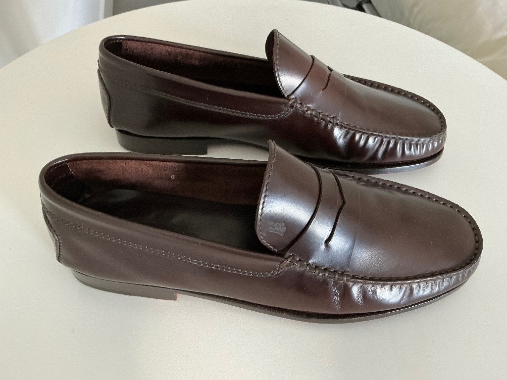 Tod's , bruin leren loafers,  maat 8, Loafers, Bruin, Ophalen of Verzenden, Tod's