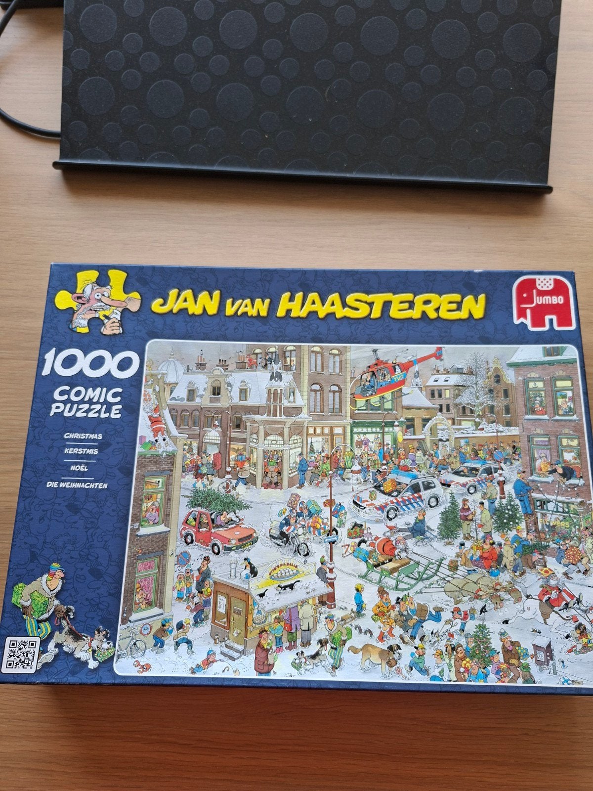 Jan van Haasteren Kerstpuzzel 1000 stukjes, Ophalen, 500 t/m 1500 stukjes, Gebruikt, Legpuzzel