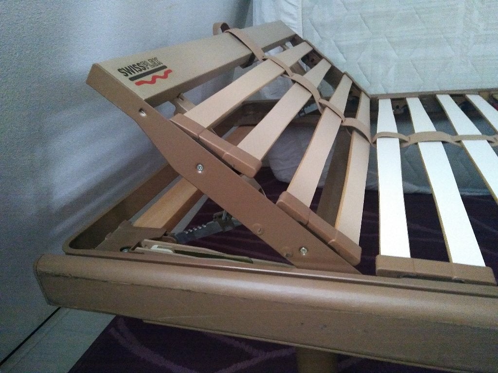 Swissflex bedbodem 90x2m, Ophalen, Gebruikt, 90 cm, Eenpersoons