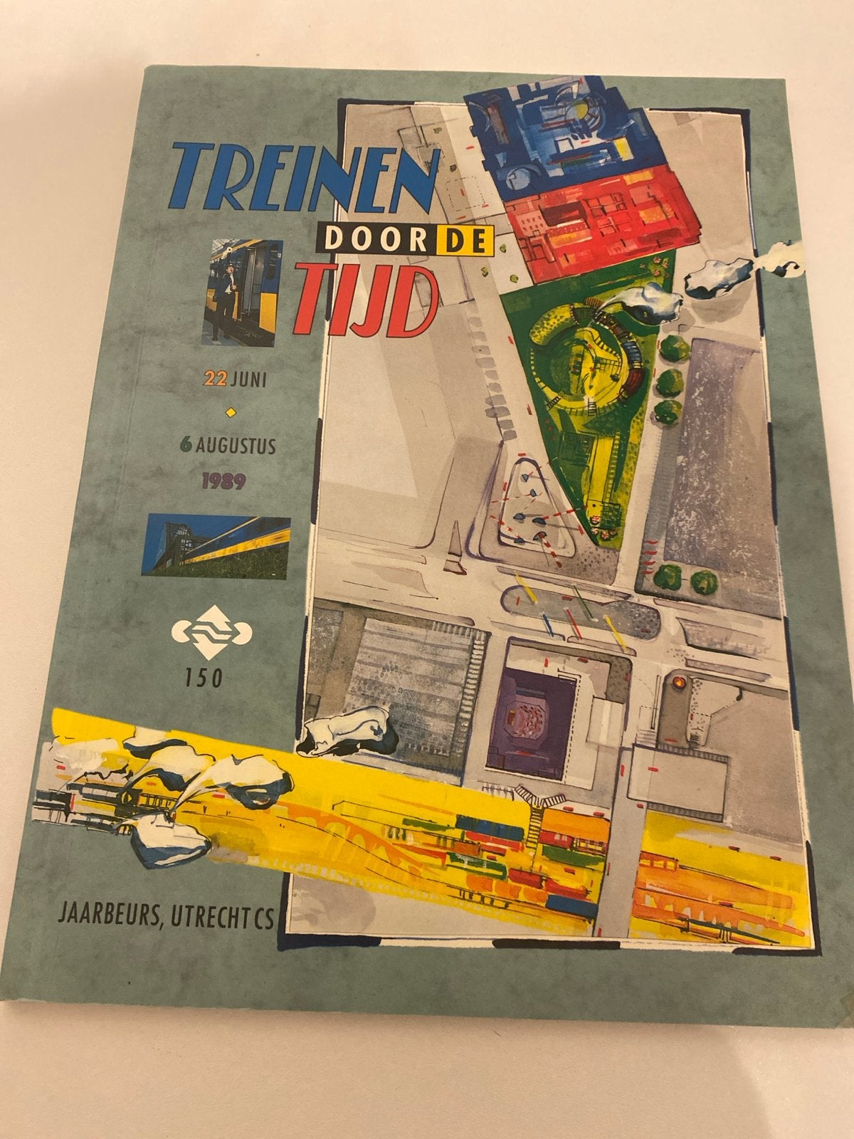 Treinen door de Tijd - Jaarbeurs Utrecht CS 1989, Ophalen of Verzenden, Zo goed als nieuw