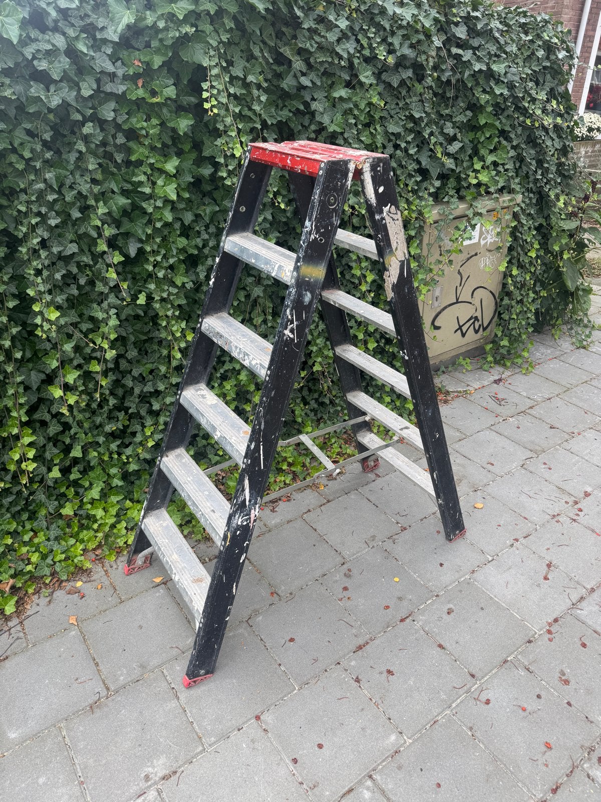 Altrex Taurus TDO 6 trap - Zonder beugel, Gebruikt, Trap, Ophalen of Verzenden, Opvouwbaar of Inschuifbaar