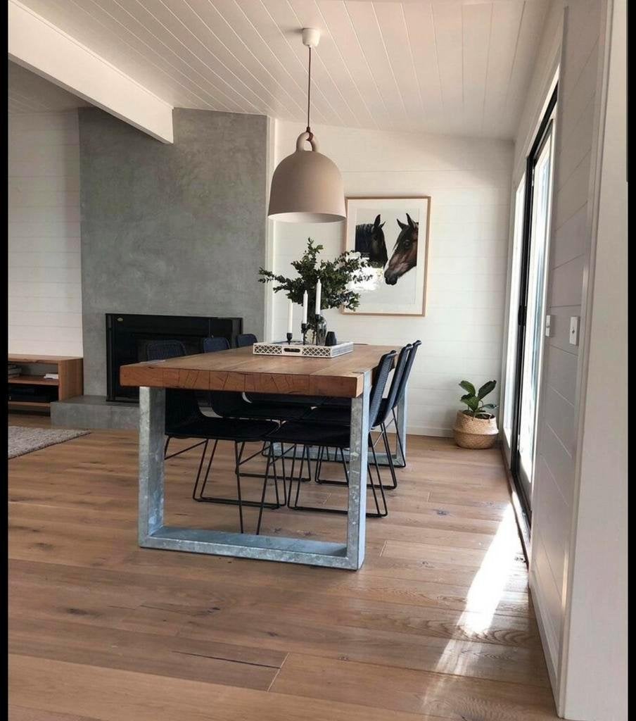 RUSTIEK GEBORSTELD EN KLEURLOOS GEOLIED 18CM BREED, Ophalen of Verzenden, Nieuw, 75 m² of meer