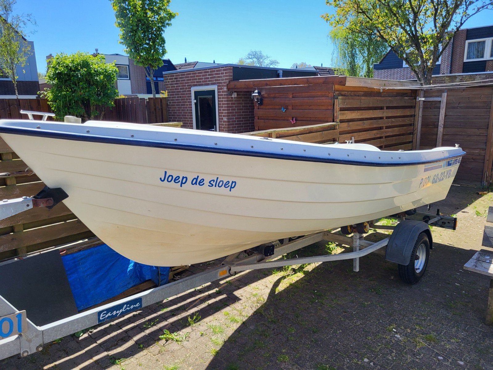 Te koop RYDS 465 sloep met motor en trailer, Ophalen, Polyester