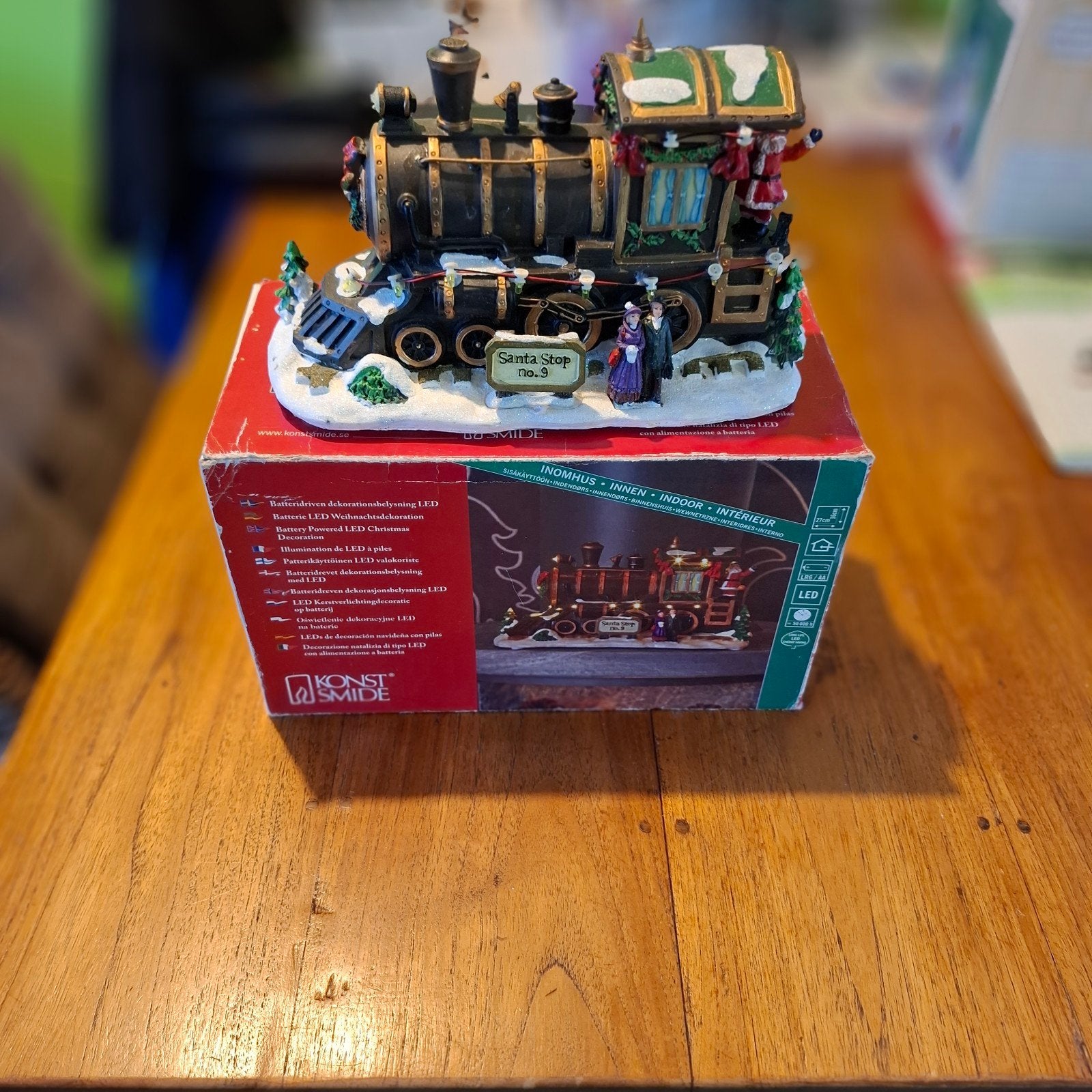 Lemax kerst trein, Ophalen of Verzenden, Zo goed als nieuw