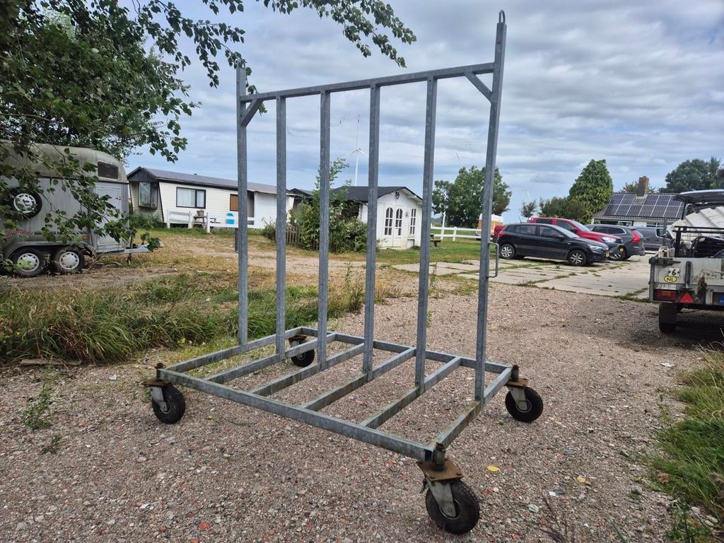 Glasbok / kozijnenbok met wielen, Ophalen, Gebruikt, Overige typen, 160 cm of meer