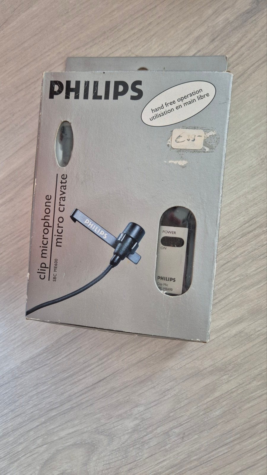 Philips SBC ME600 Clip Microfoon - Handenvrij, Muziek en Instrumenten, Microfoons, Ophalen of Verzenden