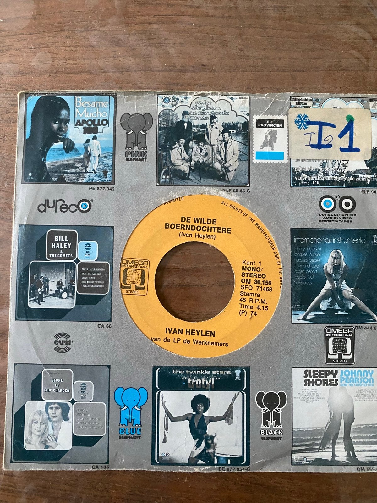 Ivan Heylen - De Wilde Boerendochter (7 inch vinyl single), Cd's en Dvd's, Vinyl Singles, Gebruikt, 7 inch, Ophalen of Verzenden
