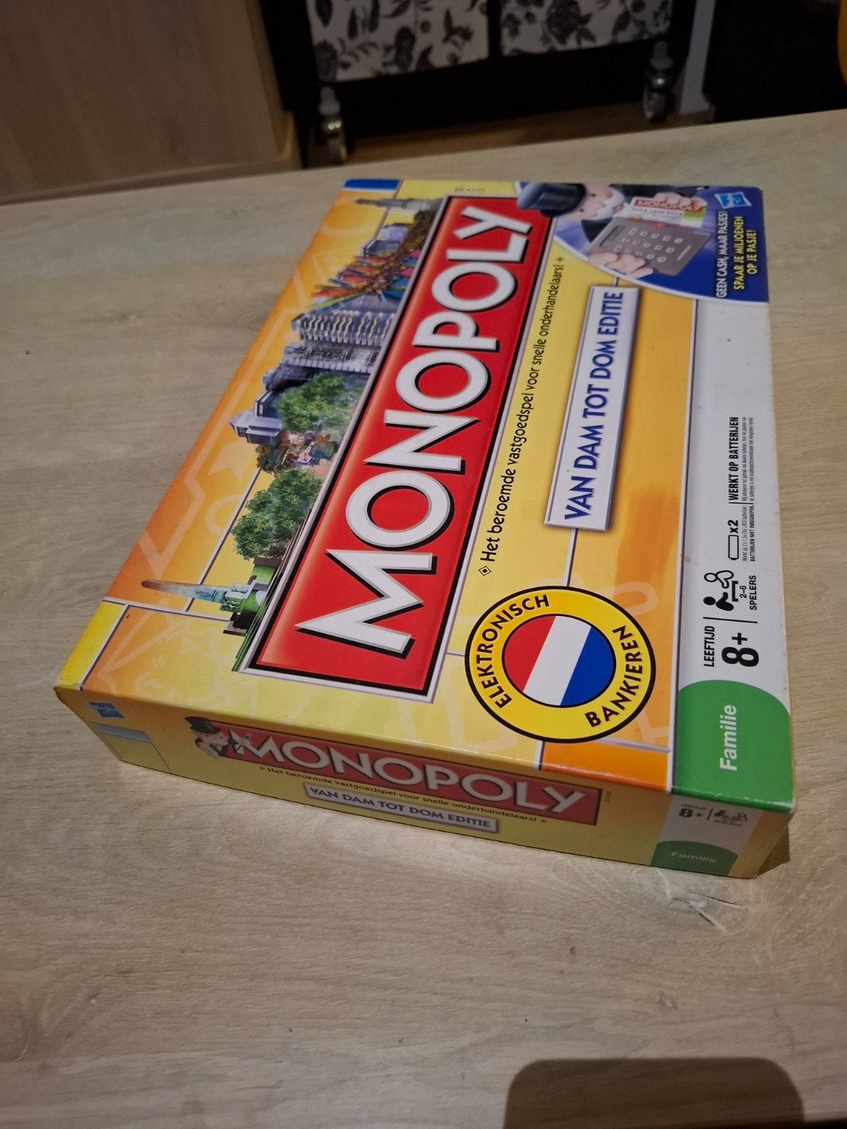 Monopoly Van Dam Tot Dom Editie - Elektronisch Bankieren, Hobby en Vrije tijd, Gezelschapsspellen | Bordspellen, Parker / Hasbro