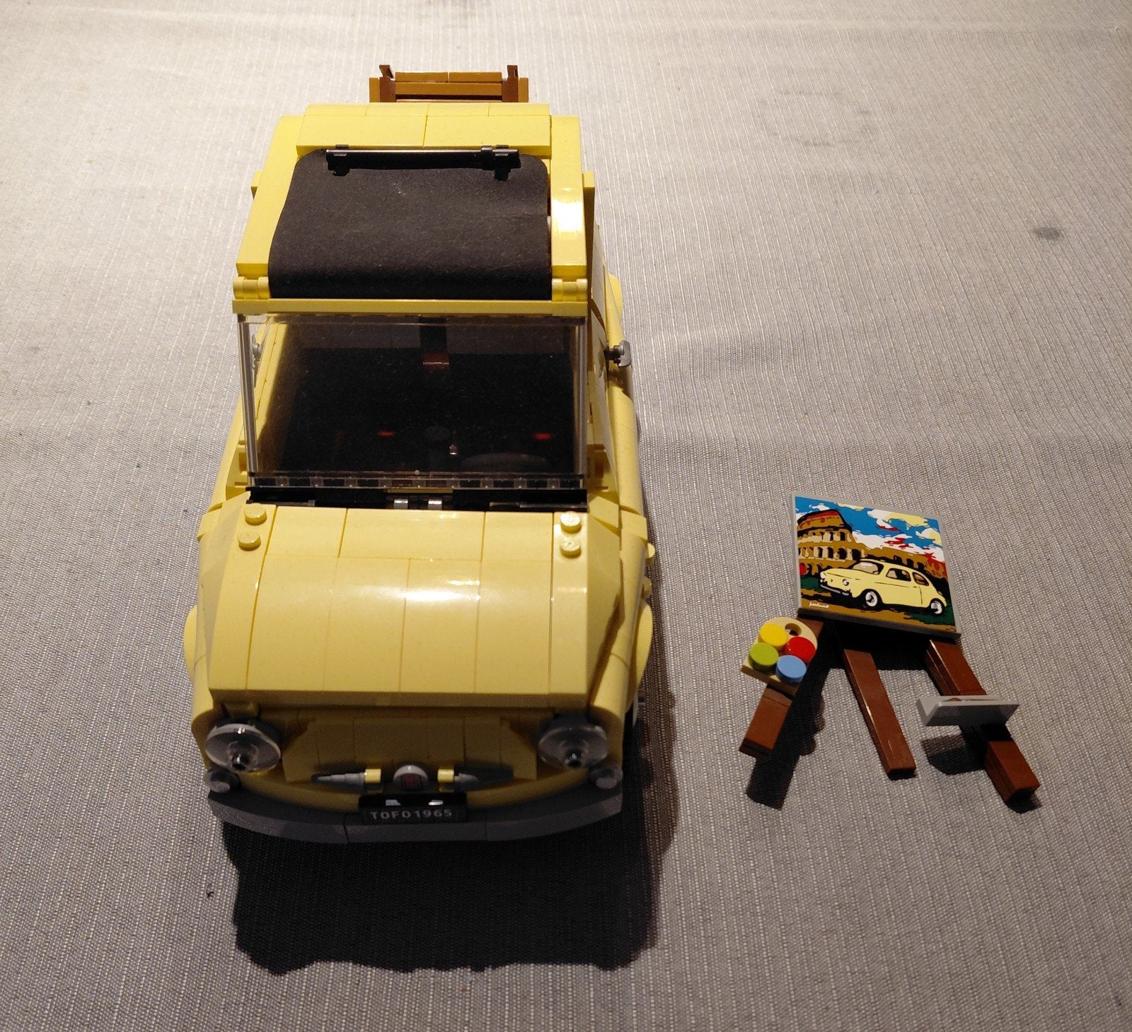 LEGO Creator Expert Fiat 500 (10271) - Zo goed als nieuw, Ophalen, Lego, Zo goed als nieuw, Inclusief instructies