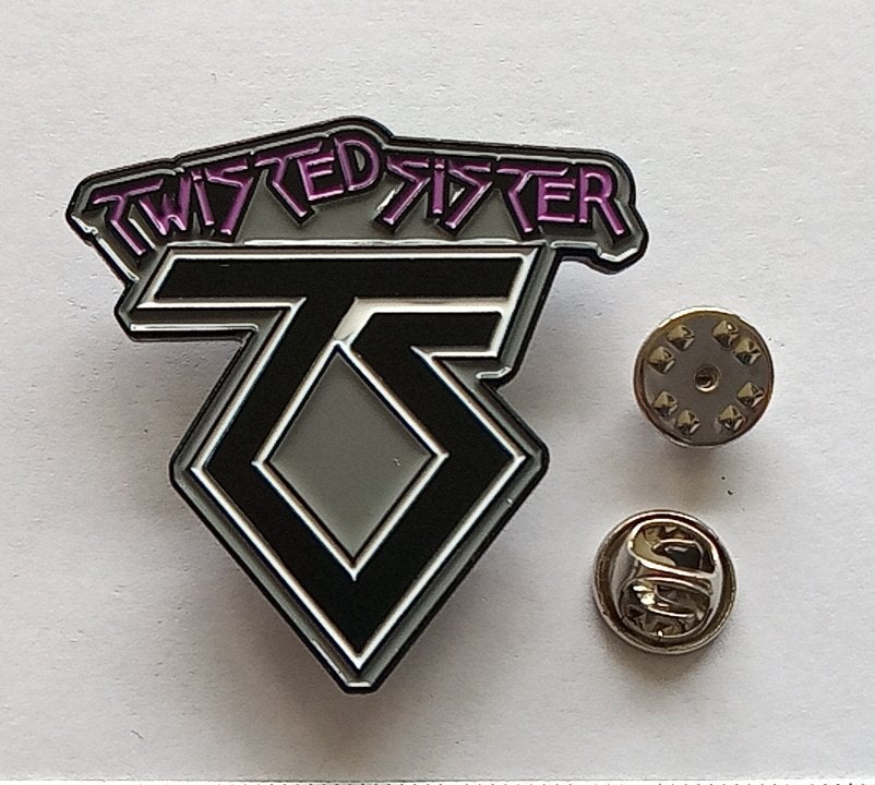 Twisted Sister mooie shaped logo speld pin badge n3, Verzenden, Nieuw, Overige typen