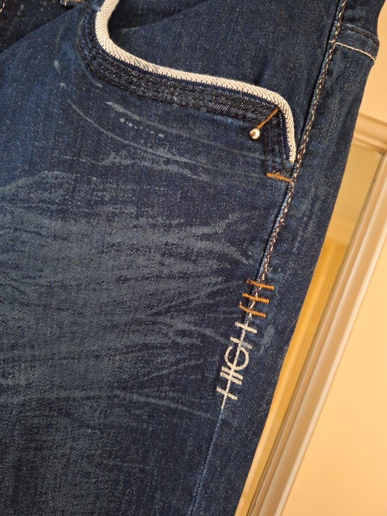 High Use jeans 36 S W 28 29 nieuwstaat, Zo goed als nieuw, W30 - W32 (confectie 38/40), Verzenden, High Use