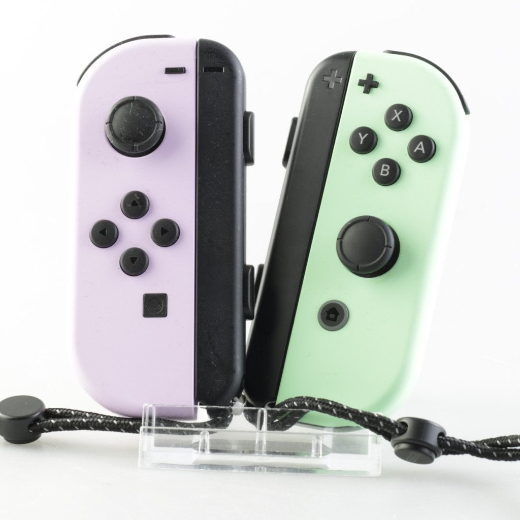 Nintendo JoyCon Switch Roze Groen | Nette staat, Spelcomputers en Games, Spelcomputers | Nintendo Switch, Nintendo, Zo goed als nieuw