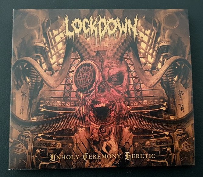 Lockdown - Unholy Ceremony Heretic CD (Death/Thrash Metal), Bonusmateriaal, Death metal, Ophalen of Verzenden, Zo goed als nieuw