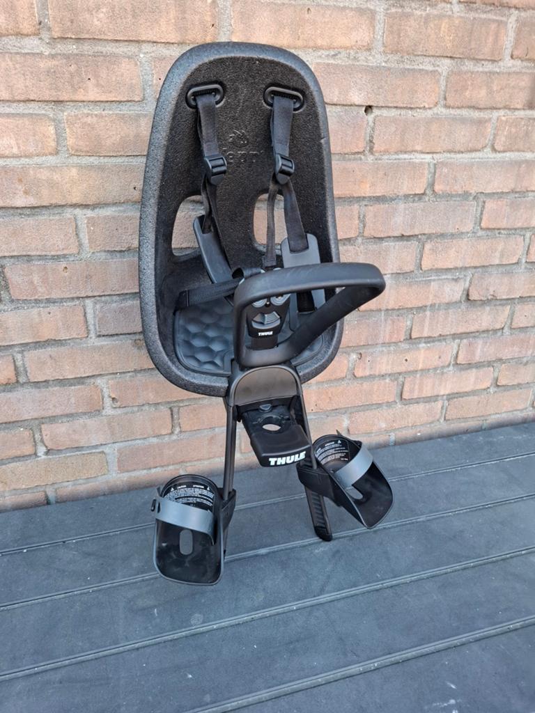 Thule yepp voorop kinder zitje, Ophalen, Gebruikt